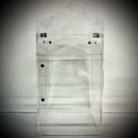Small Acrylic Arboreal Enclosure (Removable Magnetic Lid)